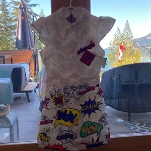 Unique, gorgeous NWT Simon’s dress
